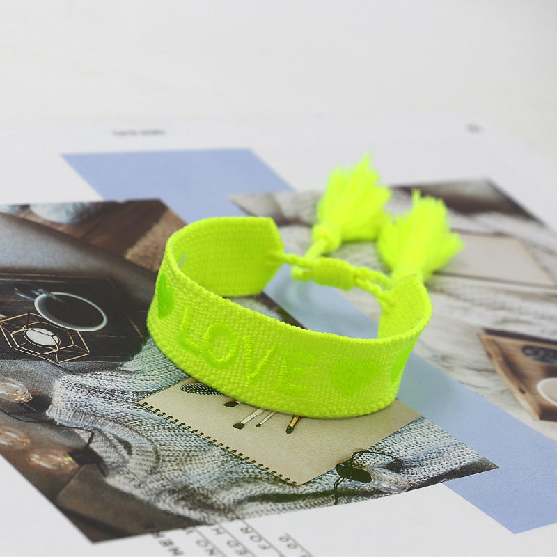 Embroidered Bracelet