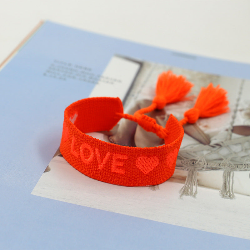 Embroidered Bracelet