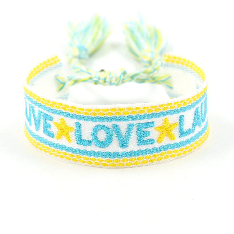 Embroidered Bracelet