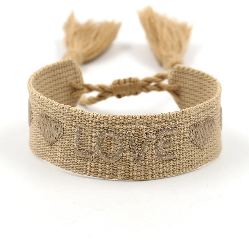 Embroidered Bracelet