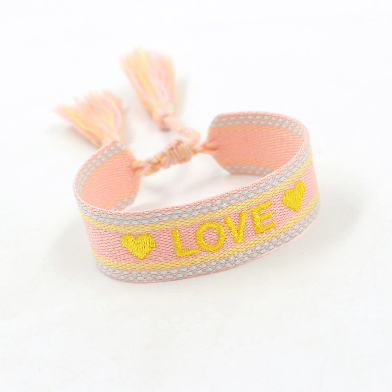 Embroidered Bracelet