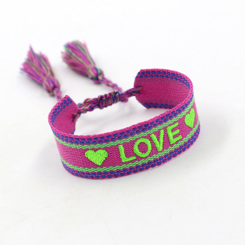 Embroidered Bracelet