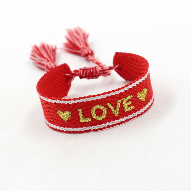 Embroidered Bracelet