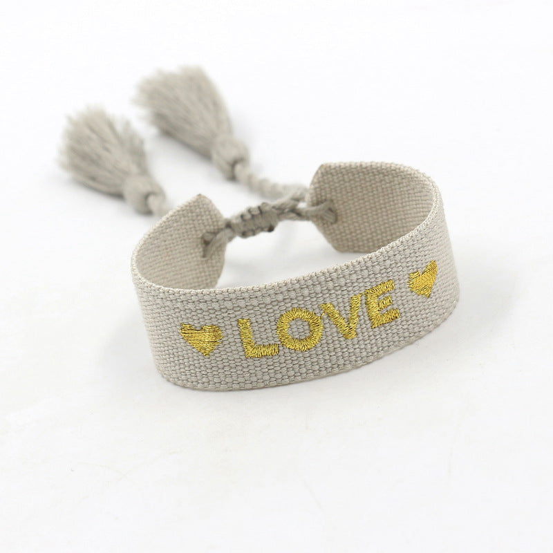 Embroidered Bracelet