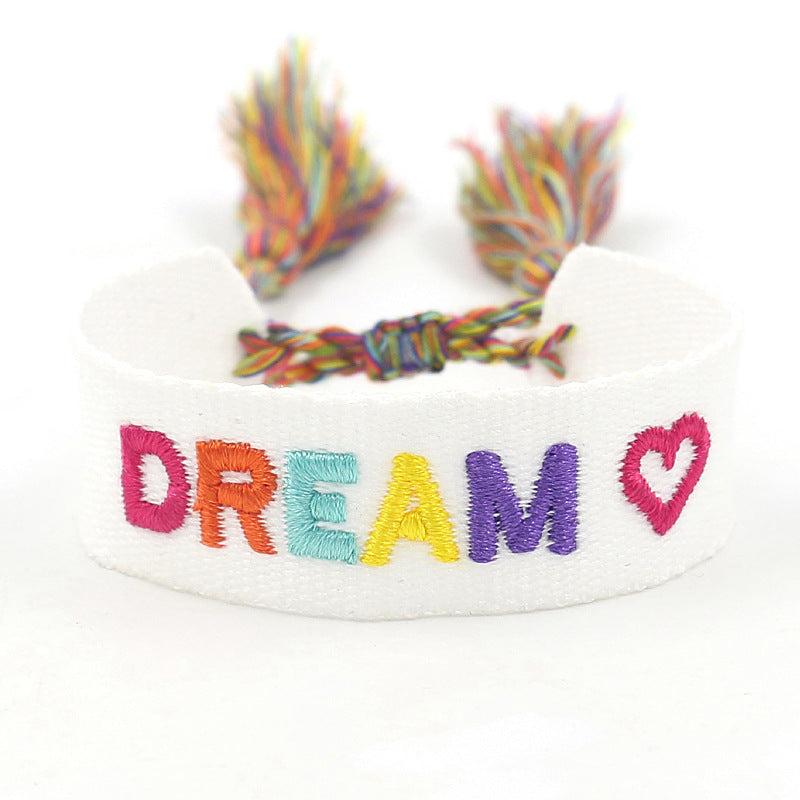Embroidered Bracelet