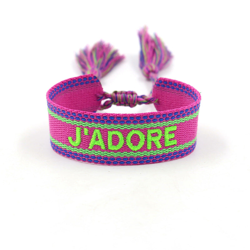 Embroidered Bracelet