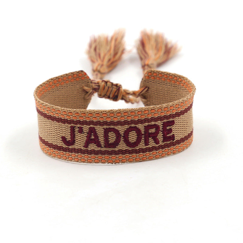 Embroidered Bracelet