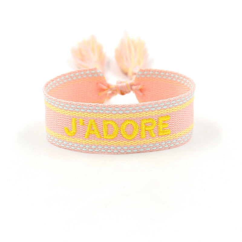 Embroidered Bracelet