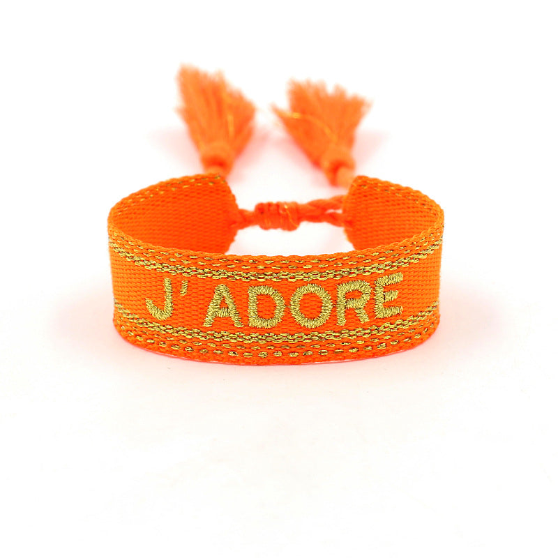 Embroidered Bracelet
