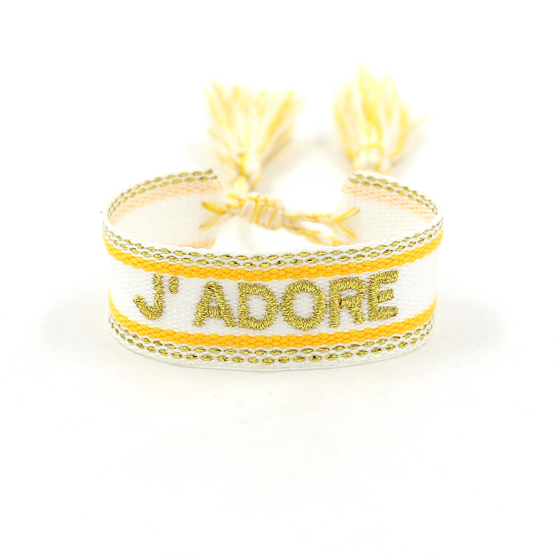 Embroidered Bracelet