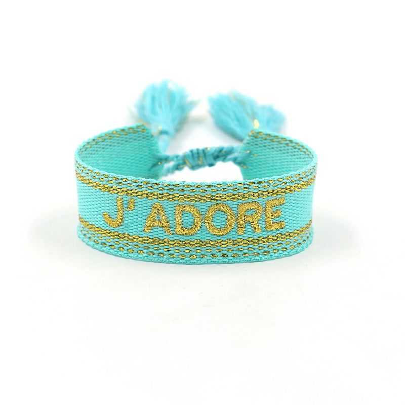 Embroidered Bracelet