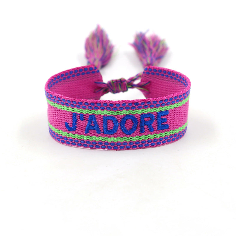 Embroidered Bracelet