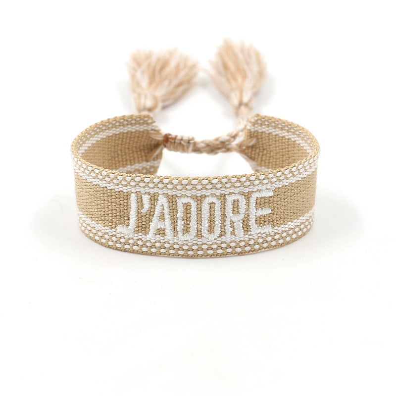 Embroidered Bracelet