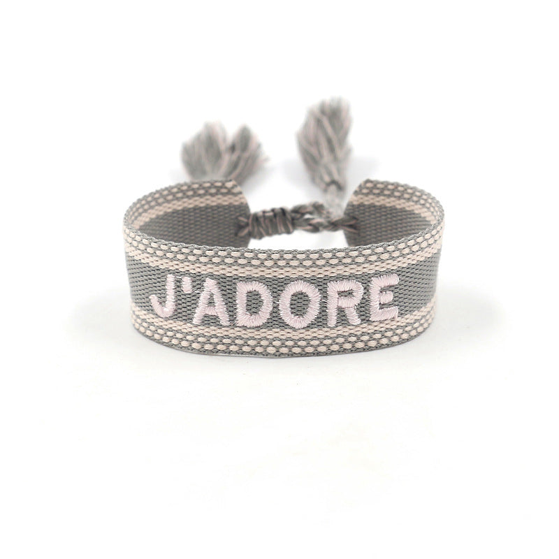 Embroidered Bracelet