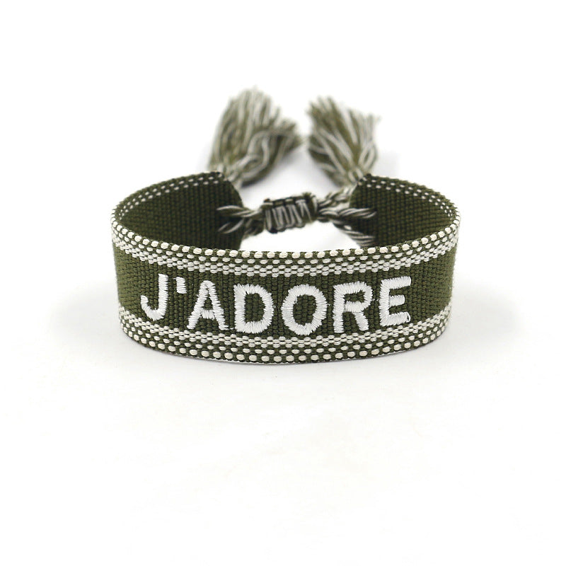 Embroidered Bracelet