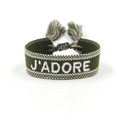 Embroidered Bracelet