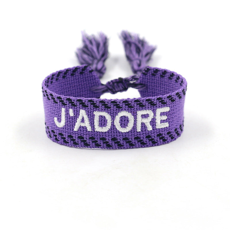 Embroidered Bracelet