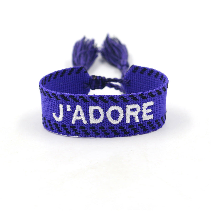 Embroidered Bracelet