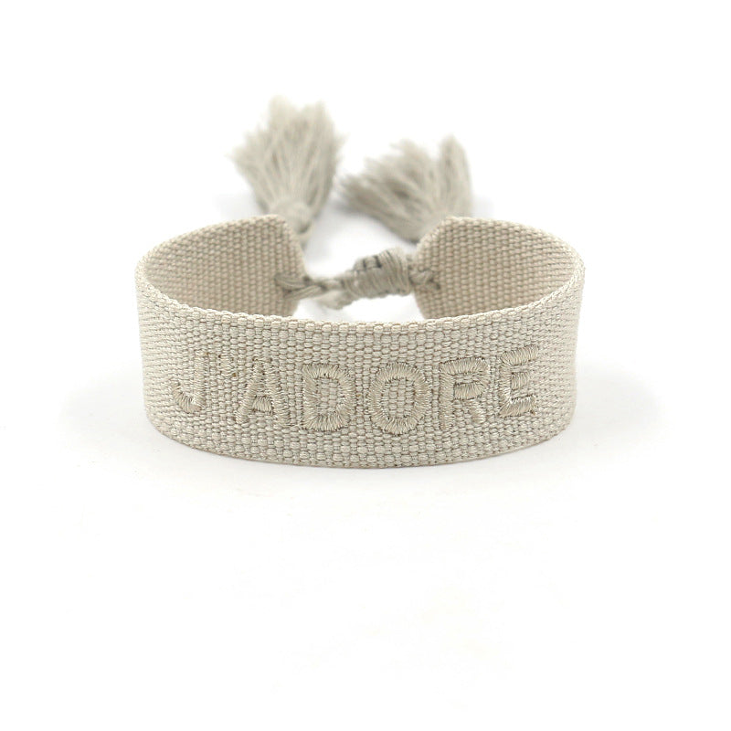 Embroidered Bracelet