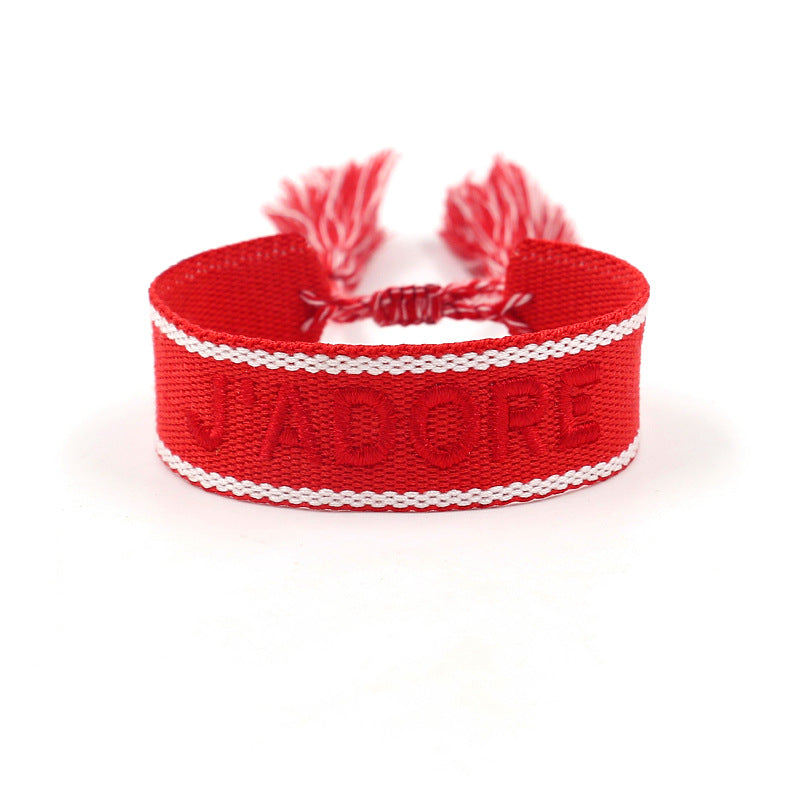Embroidered Bracelet