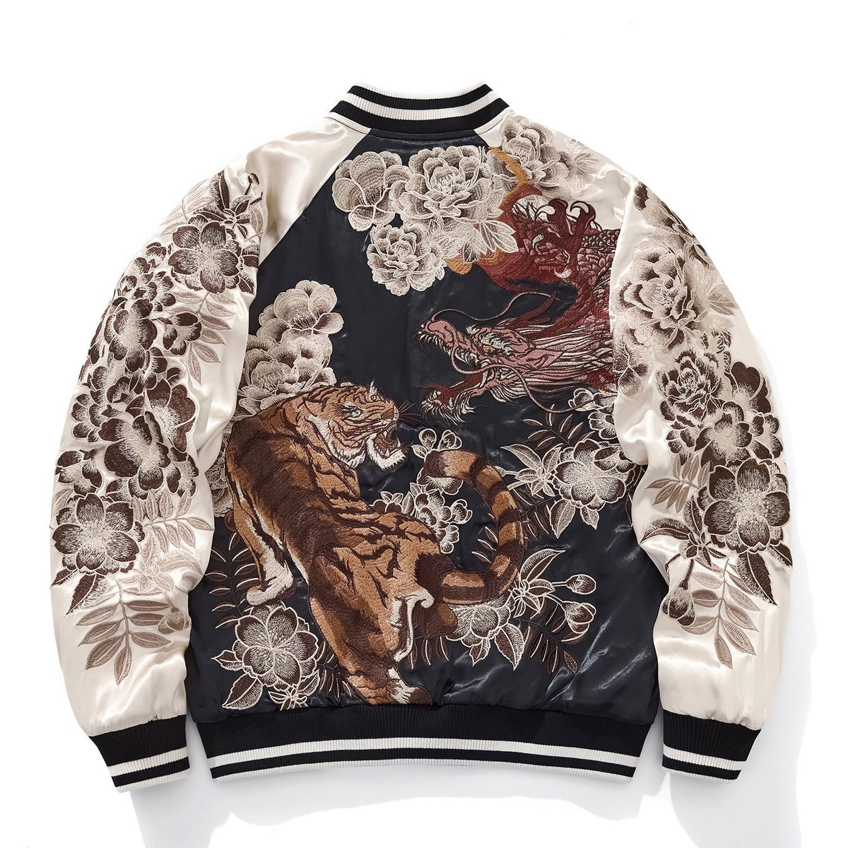 Embroidered Chinese Style Baseball Jacket