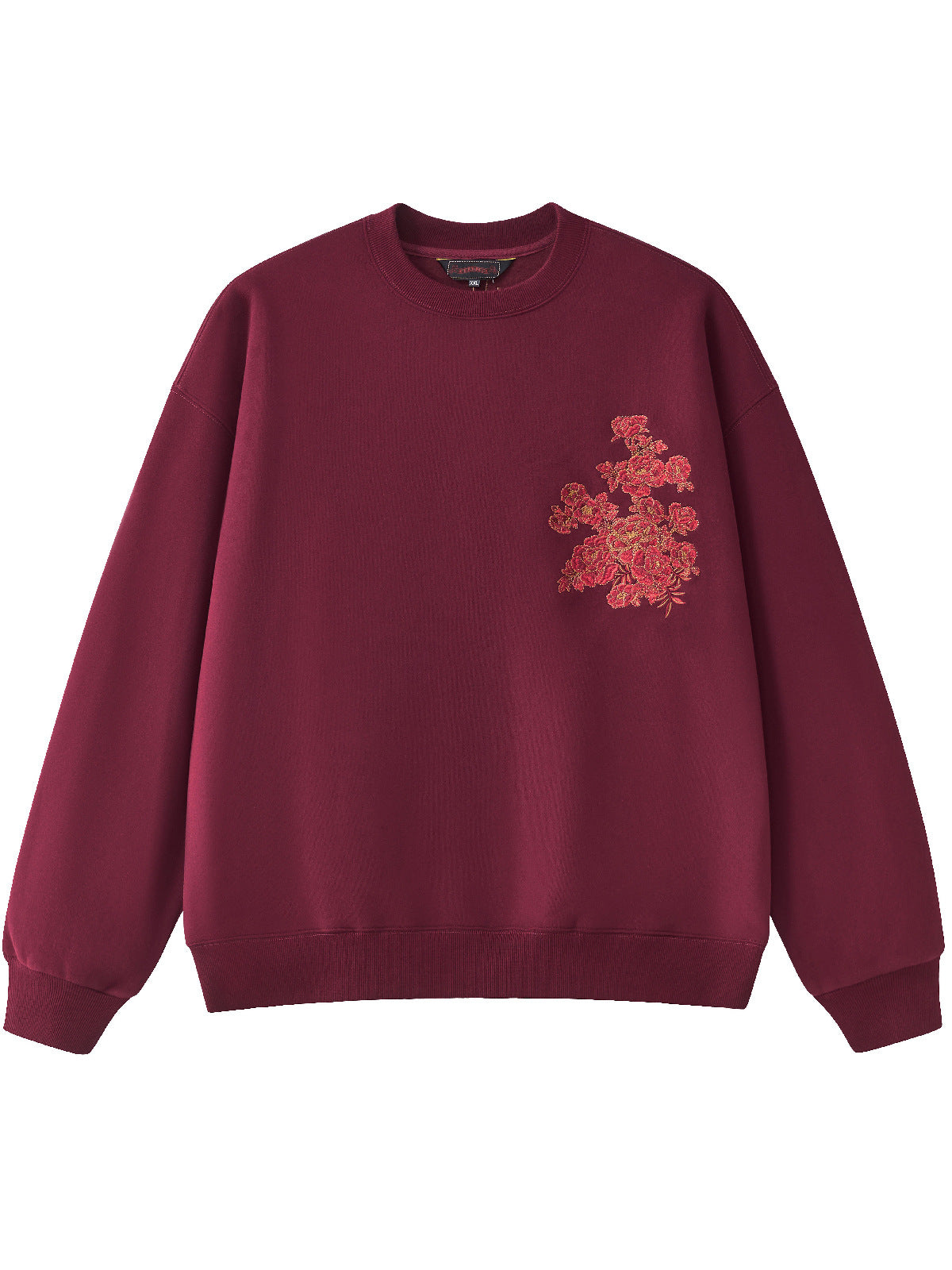 Embroidered Chinese-Style Hoodie