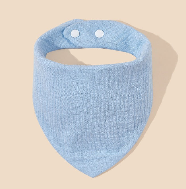 Embroidered Cotton Baby Bib