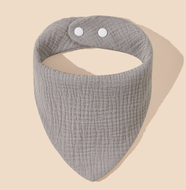Embroidered Cotton Baby Bib