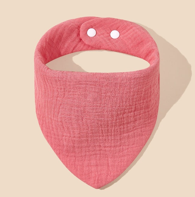 Embroidered Cotton Baby Bib