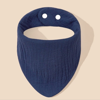 Embroidered Cotton Baby Bib