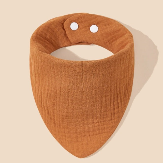 Embroidered Cotton Baby Bib