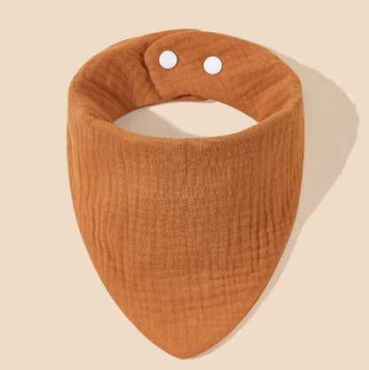 Embroidered Cotton Baby Bib