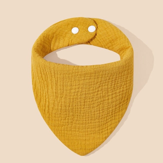 Embroidered Cotton Baby Bib