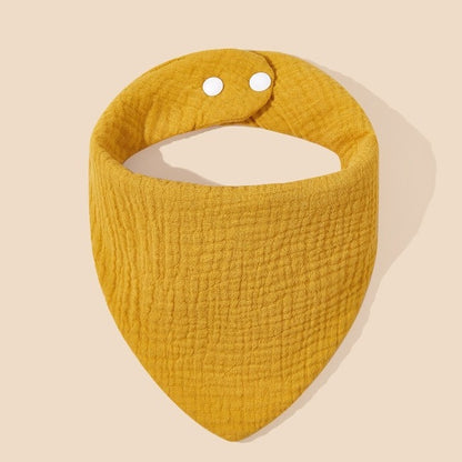 Embroidered Cotton Baby Bib