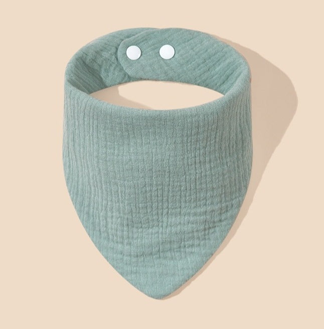 Embroidered Cotton Baby Bib