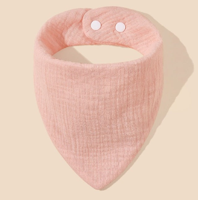 Embroidered Cotton Baby Bib