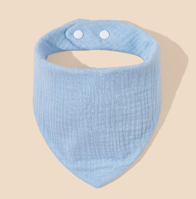 Embroidered Cotton Baby Bib
