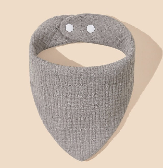 Embroidered Cotton Baby Bib