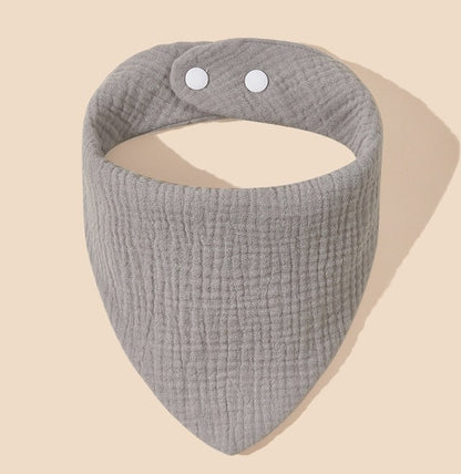 Embroidered Cotton Baby Bib