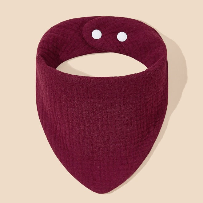 Embroidered Cotton Baby Bib