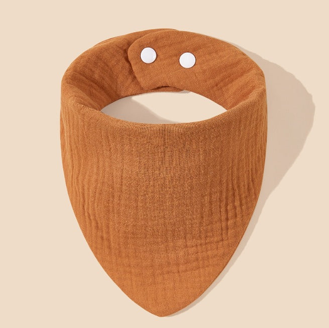 Embroidered Cotton Baby Bib