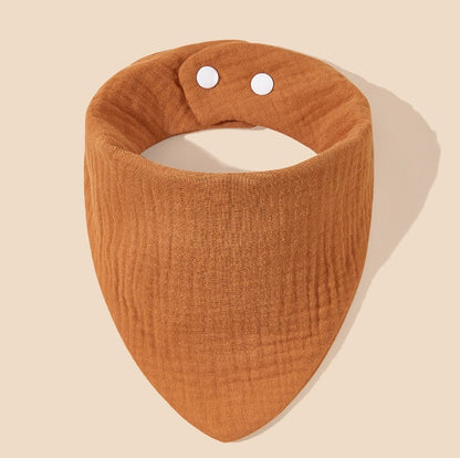 Embroidered Cotton Baby Bib