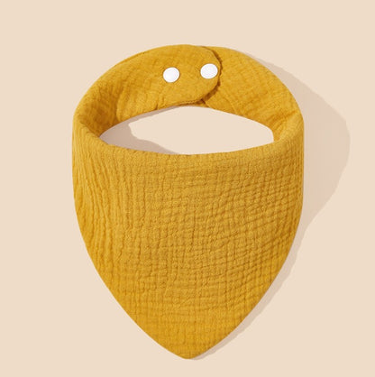 Embroidered Cotton Baby Bib