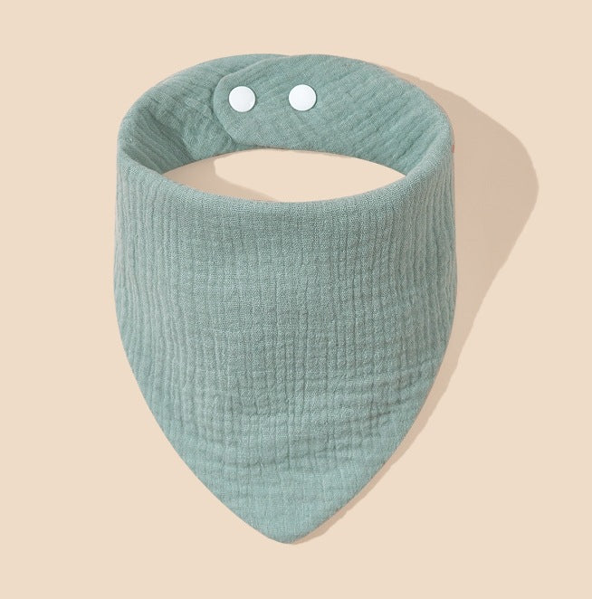 Embroidered Cotton Baby Bib