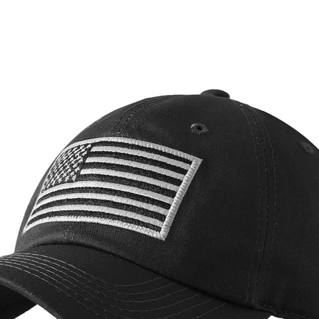 Embroidered Cotton Baseball Cap with Adjustable Fit