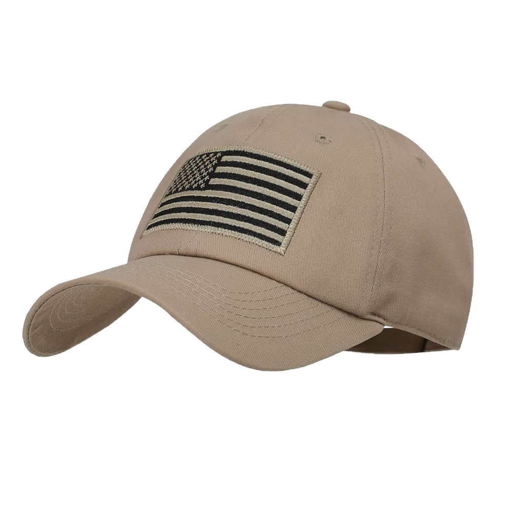 Embroidered Cotton Baseball Cap with Adjustable Fit