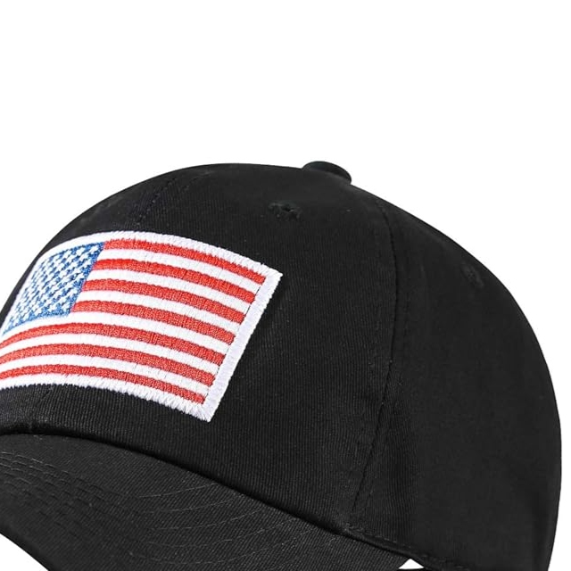 Embroidered Cotton Baseball Cap with Adjustable Fit