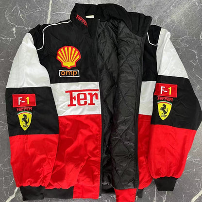 Embroidered Cycling Jacket