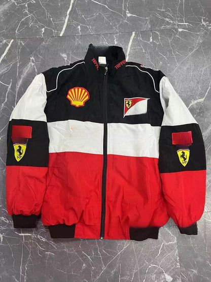 Embroidered Cycling Jacket