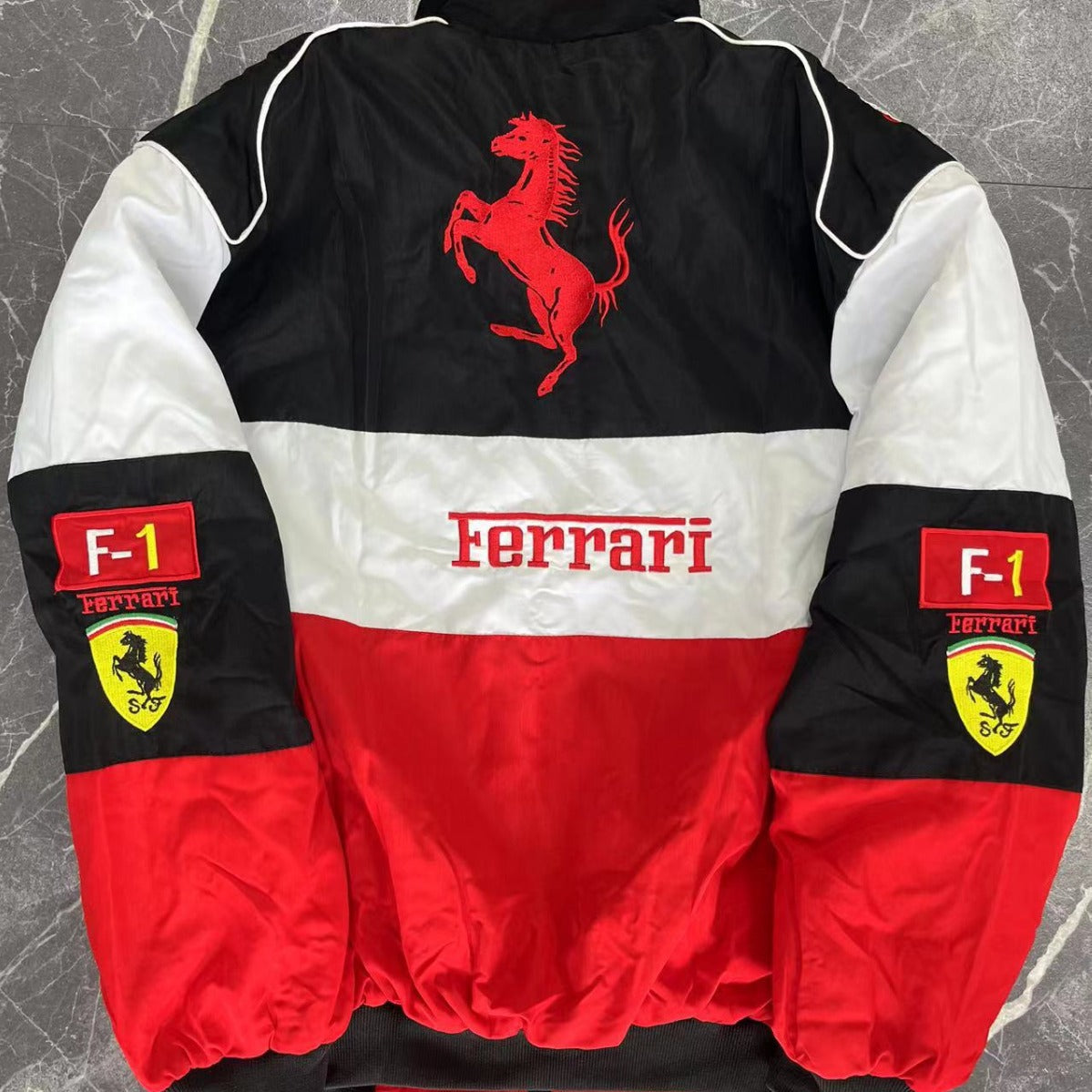 Embroidered Cycling Jacket